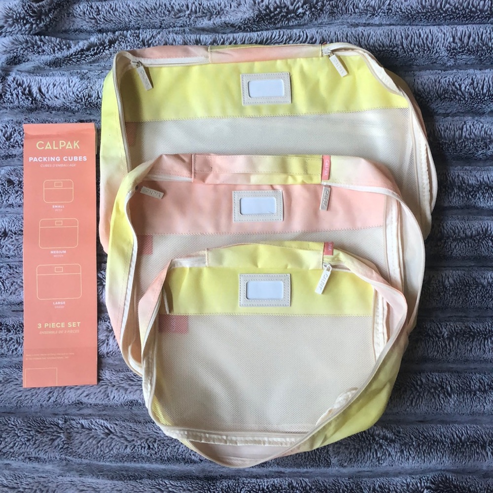 🌸 NEW CALPAK packing cubes